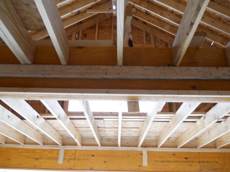 Framed Garage Ceiling